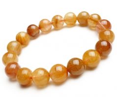 Vòng tay thạch anh tóc nâu VIP