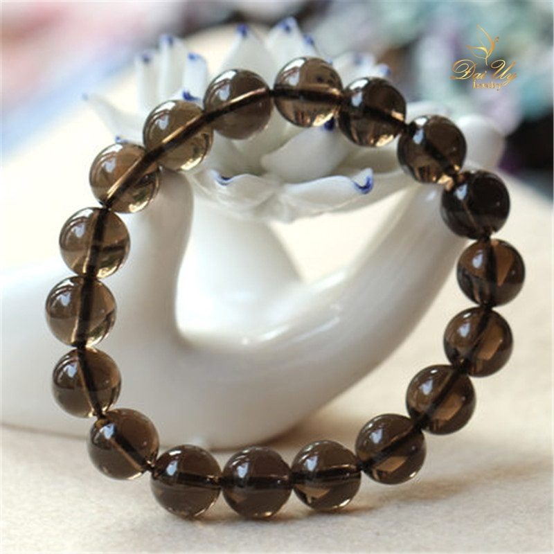 Vòng tay thạch anh khói