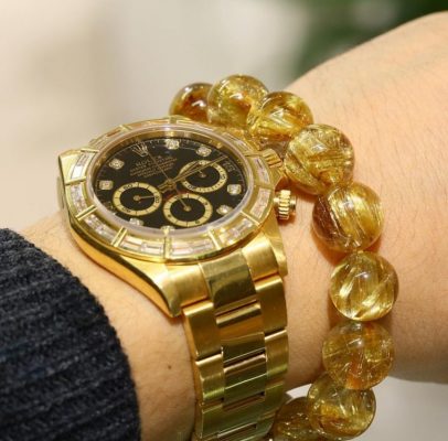 Đá thạch anh tóc vàng