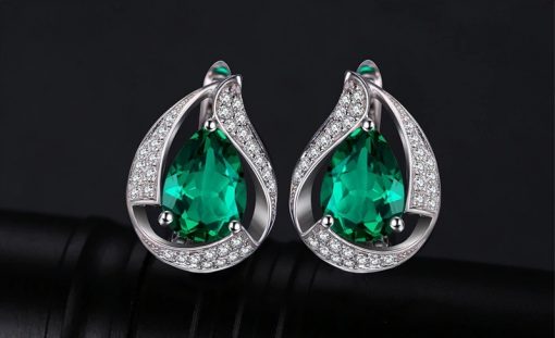Bông tai emerald