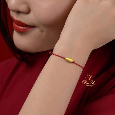 charm hạt gạo vàng